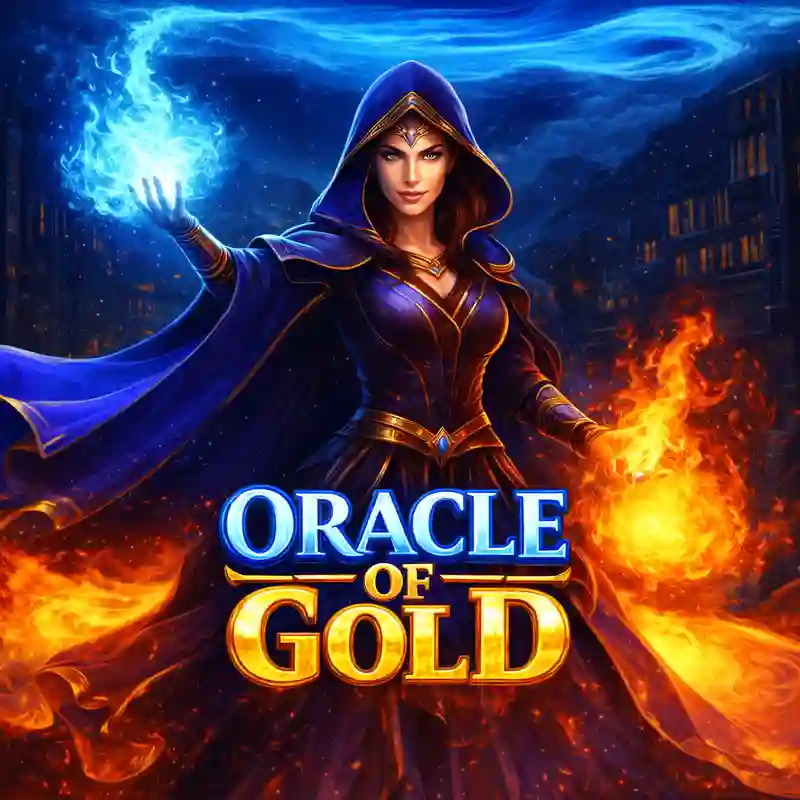 Oracle of Gold slot game interface
